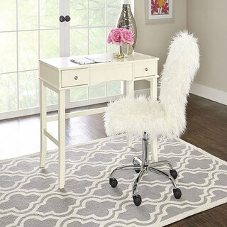 armless desk chairs contemporary clara faux fur armless office chair buy desk chairs online at overstockcom our best home armless desk chairs contemporary clara faux fur armless office chair buy desk chairs online at overstockcom our best home